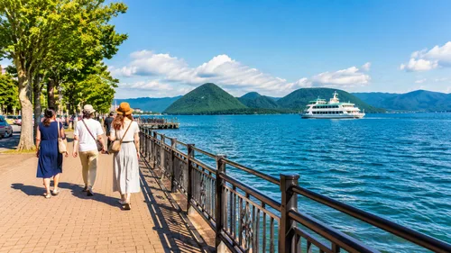 Depart from Lake Toya